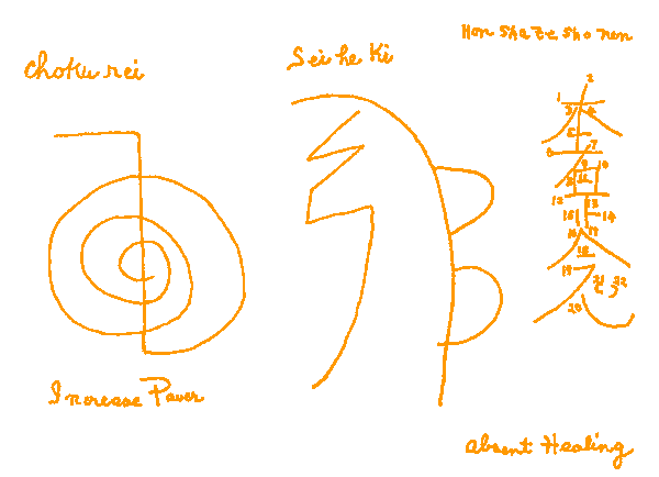 Clicca qui per aprire la pagina con il file Simboli Reiki di Secondo Livello - Disegno originale di Hawajo Takata da stampare