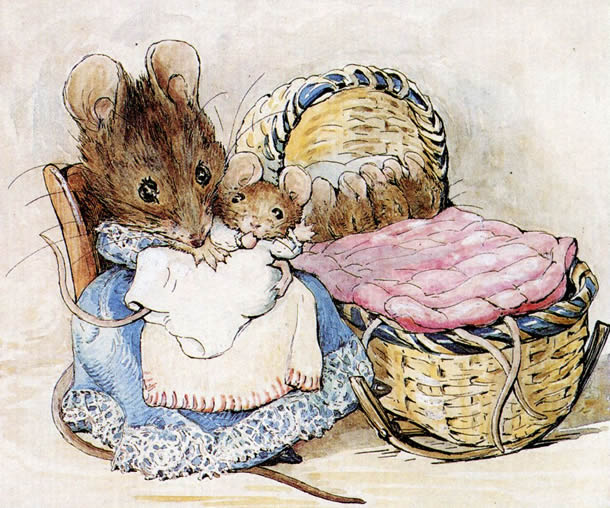 Beatrix Potter drawing - Trattamento Reiki ai Bambini