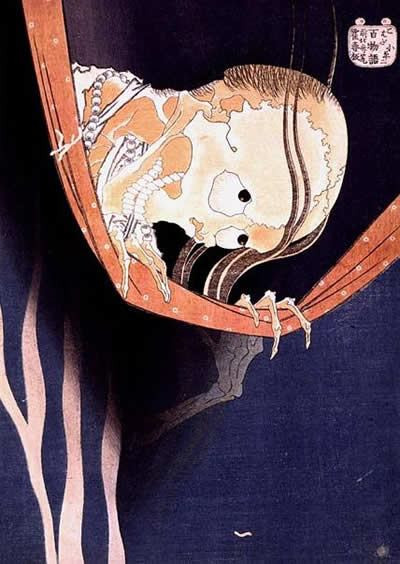 Hokusai - Lo Spettro scheletrico