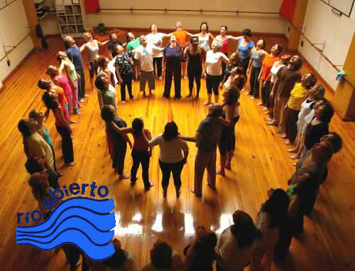 Una lezione di Movimento Espressivo Rio Abierto