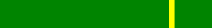 Cintura verde prima striscia gialla
