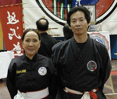 La Maestra Ho Hao Hue e il Maestro Bao Lan