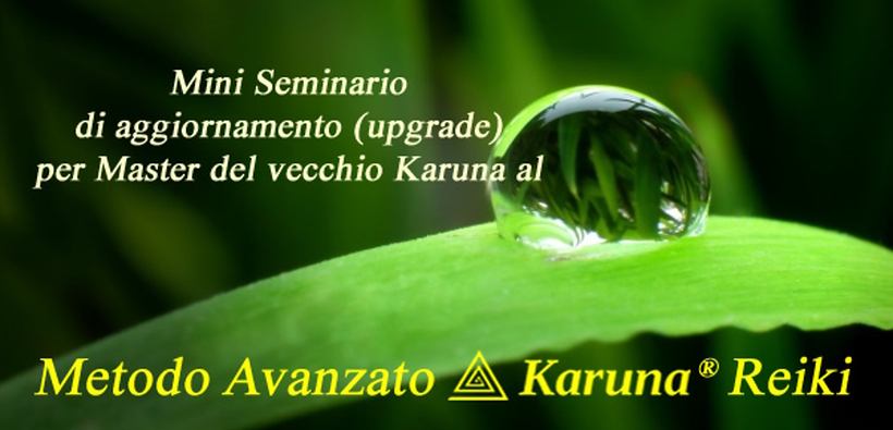 Seminario Karuna Reiki, 22 gennaio 2022
