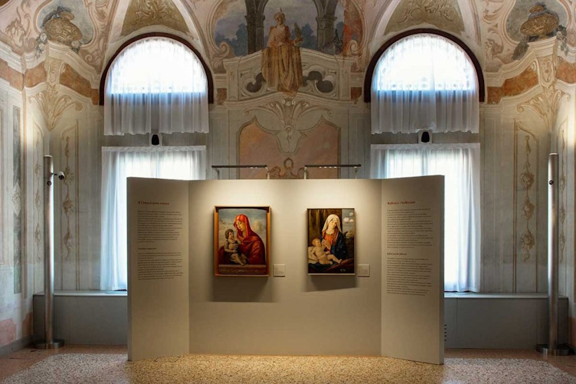Il Palazzo dell'Accademia dei Concordi in Piazza Vittorio Emanuele II a Rovigo.