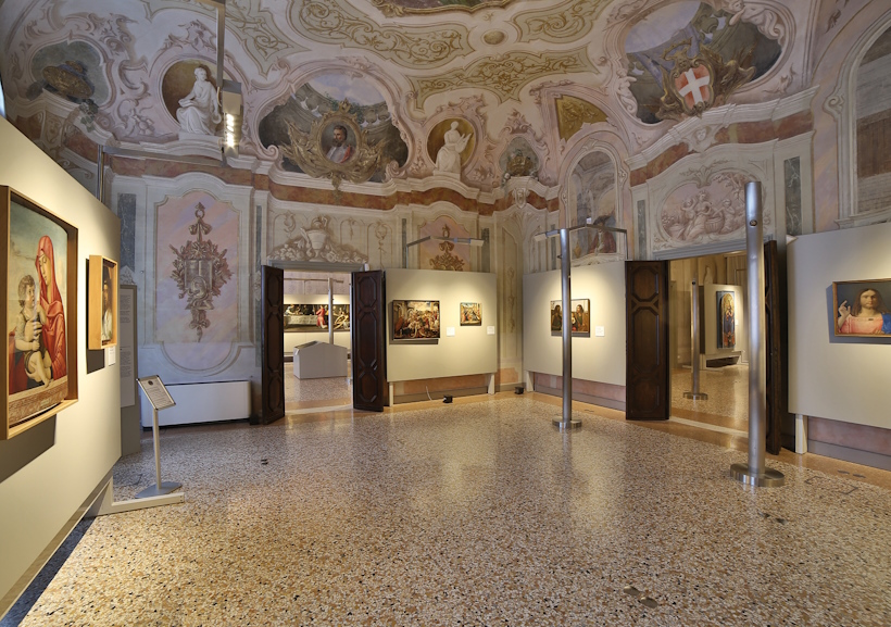 Palazzo Roverella nel centro storico di Rovigo.
