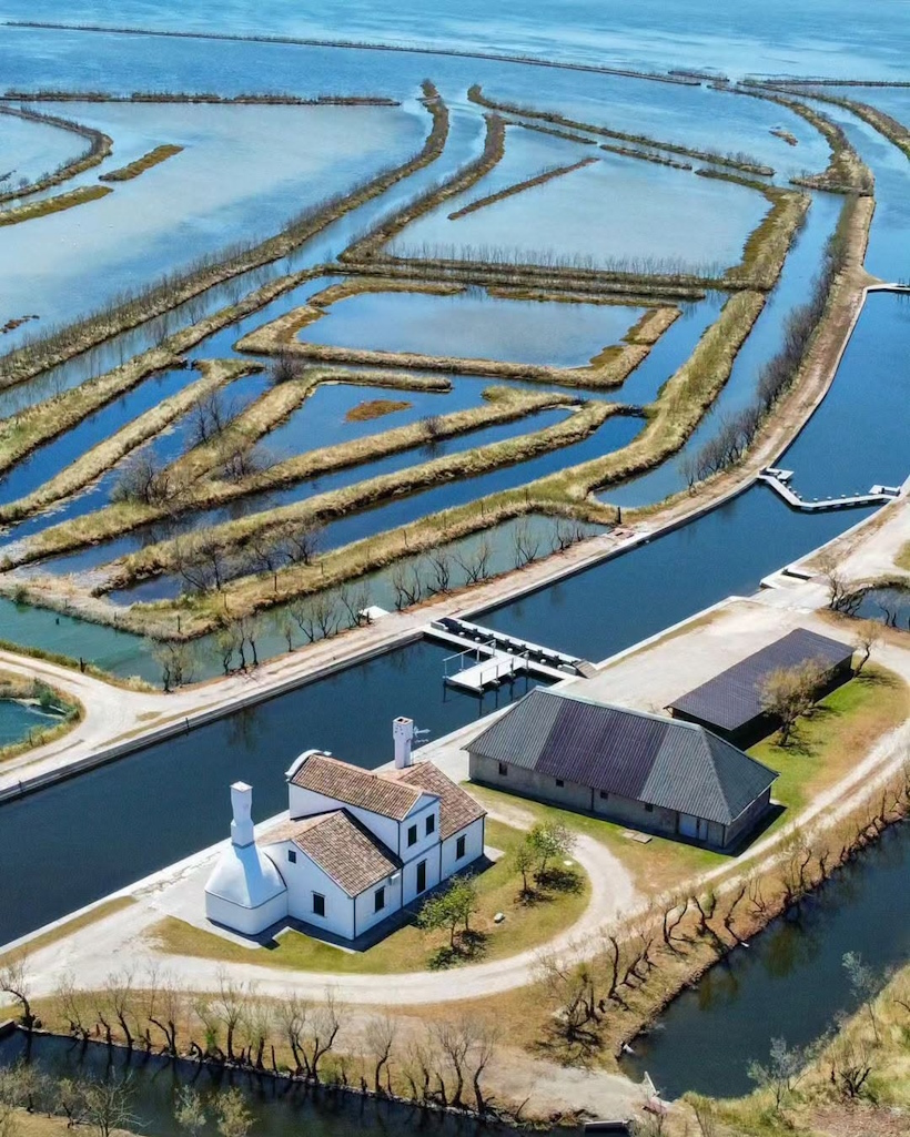 Le Valli da pesca del Delta del Po in provincia di Rovigo.