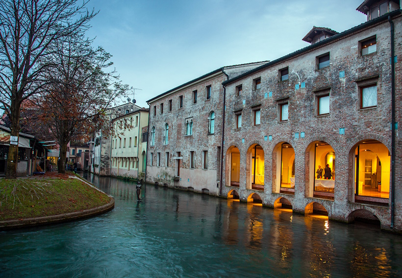 Luoghi memoriabili di Treviso: Il Ca' dei Carraresi. Dario Canil presenta corsi e seminari Reiki vicino a Treviso, in Veneto, a Dolo (Venezia).