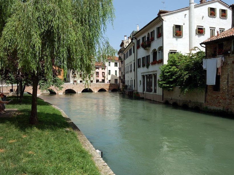 Luoghi memoriabili di Treviso: Il il Sile. Dario Canil presenta corsi e seminari Reiki vicino a Treviso, in Veneto, a Dolo (Venezia).