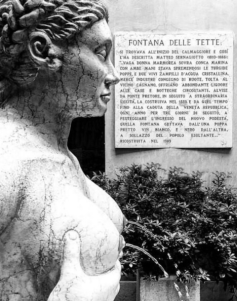 Fontana delle Tette a Treviso. Reiki, meditazione e crescita personale vicino Treviso.