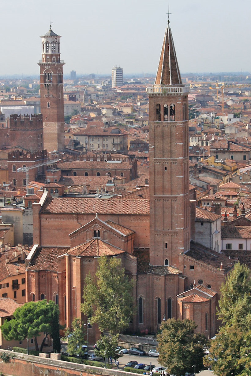 Basilica di Sant'Anastasia a Verona. Reiki e crescita personale vicino Verona.