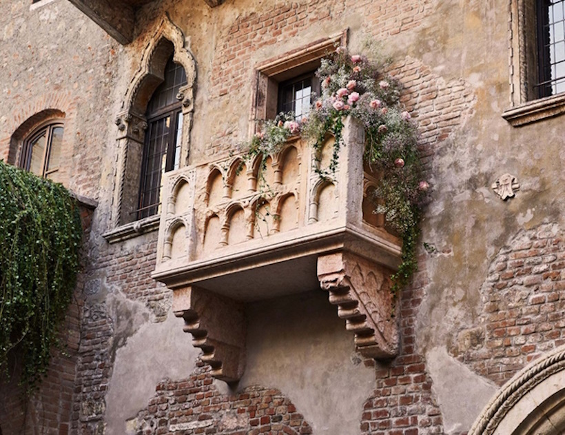 Casa di Giulietta a Verona con il celebre balcone. Seminari e corsi Reiki vicino Verona a Dolo Venezia.