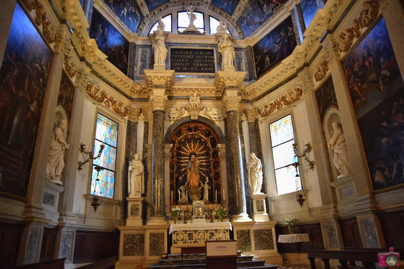 La Chiesa di Santa Corona nel centro storico di Vicenza.