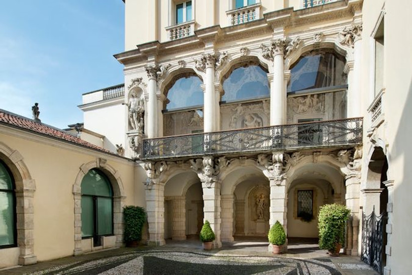 Palazzo Leoni Montanari a Vicenza, elegante esempio di architettura barocca.