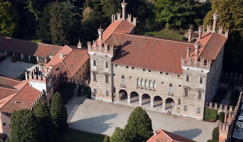 Il Castello di Thiene, elegante residenza storica della provincia di Vicenza.