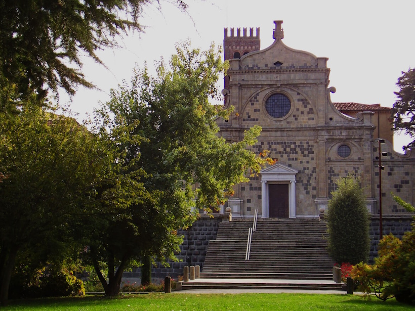 Dario Canil presenta i corsi e i seminari Reiki vicino all'Abbazia di Praglia, in Veneto.