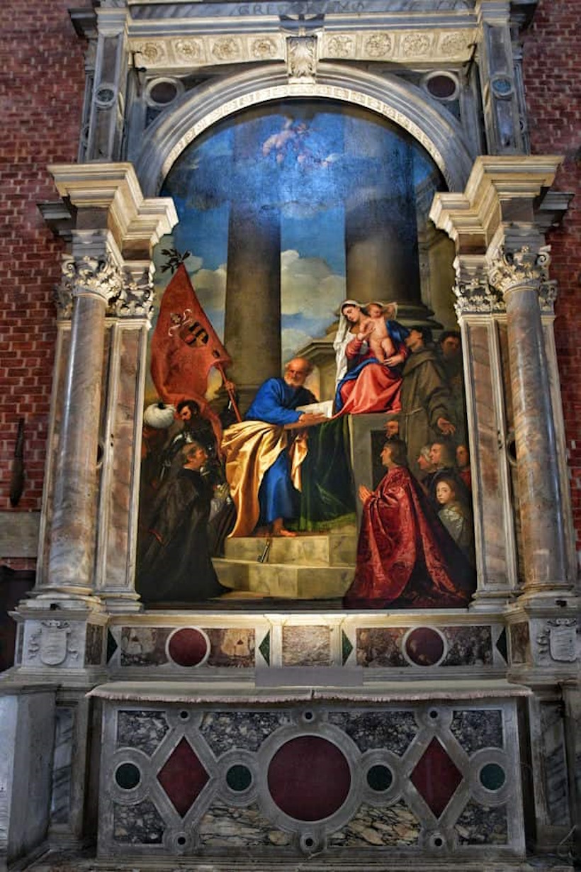 La Basilica dei Frari a Venezia. Reiki, meditazione e crescita personale vicino Venezia.