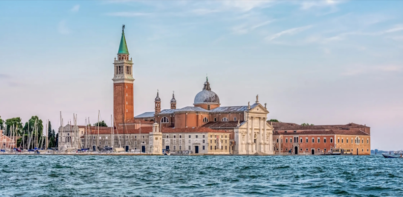 Venezia, l'Chiesa di San Giorgio Maggiore. Dario Canil presenta corsi e seminari Reiki vicino al Chiesa di San Giorgio Maggiore, in Veneto, a Dolo (Venezia).
