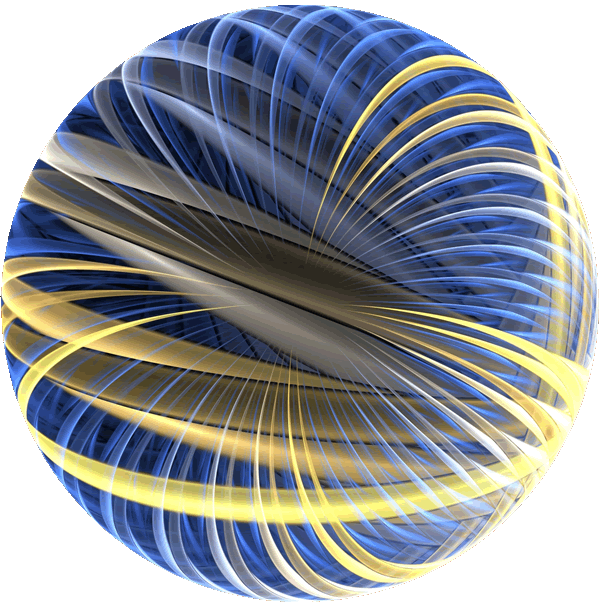 Una bella sfera tridimensionale colorata che siomboleggia le energie in azione. Non solo Reiki, ma anche altre forme valide di energia. Vicino Bassano del Grappa, Verona, Belluno e Rovigo seminari di Reiki e Sciamanismo.